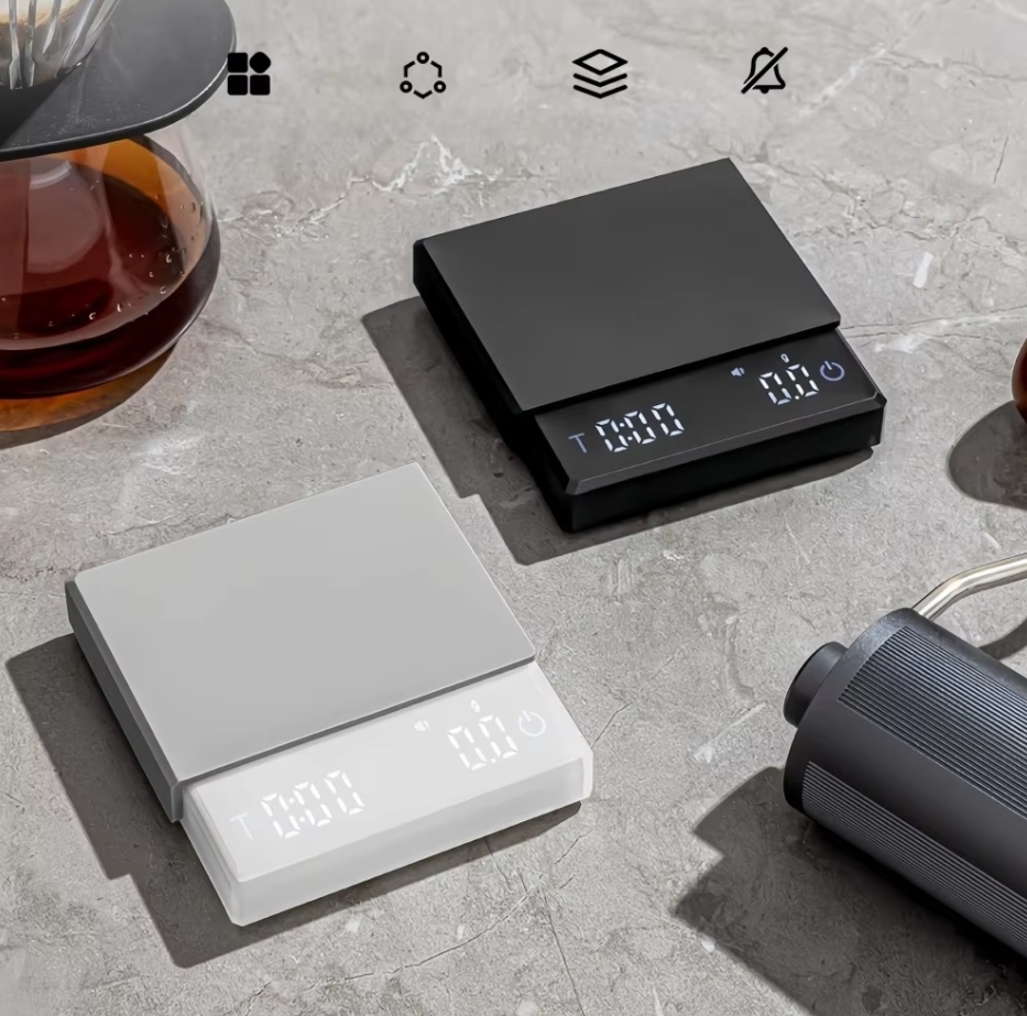 Electronic Gadgets - Mini Elektronische Koffieweegschaal Slimme Poeder-Waterverhouding USB