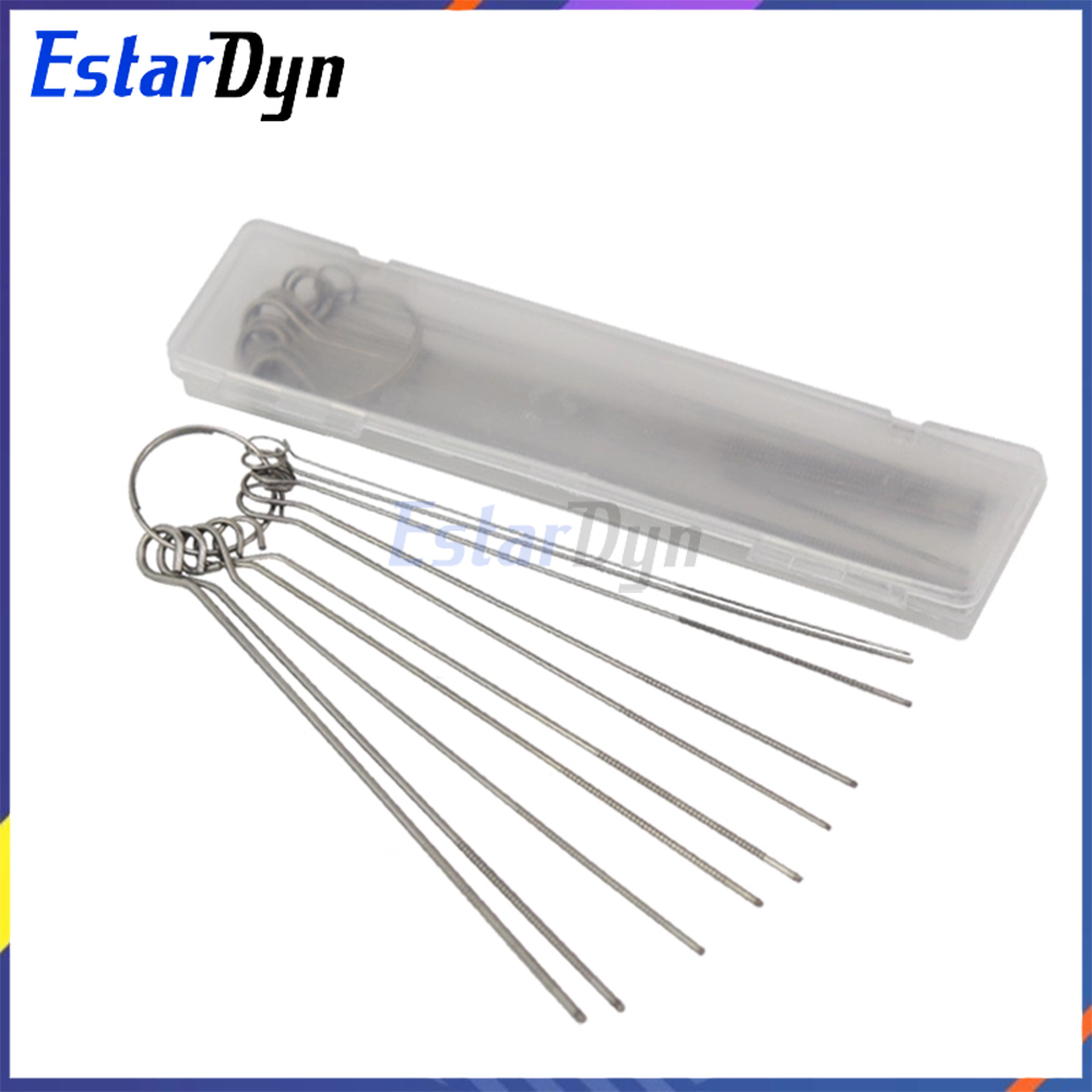 New Gadgets Electronic - 10 roestvrijstalen naaldenset PCB elektronisch circuit