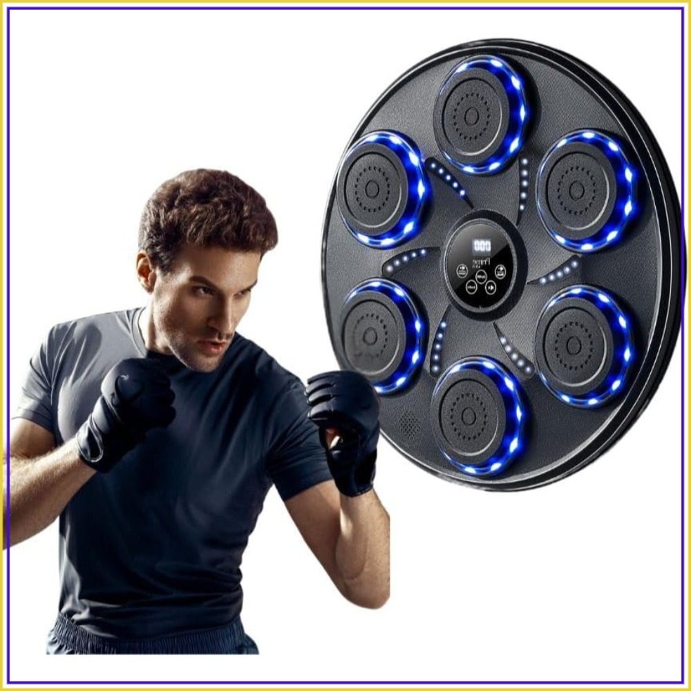Led Gloves Music - Slimme Muziek Boksmachine met Handschoenen, Bluetooth