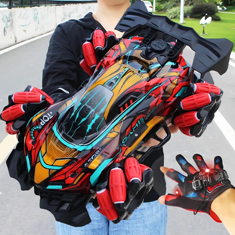 Led Gloves Music - WLtoys 4WD F1 Drift RC Auto