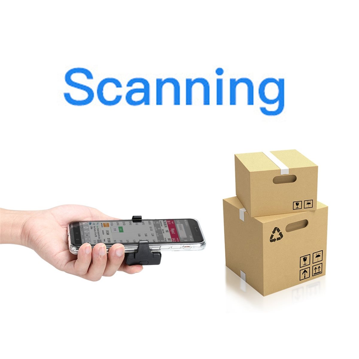 Barcode Scanner Wireless - B21B 2D Bluetooth Barcode Scanner Draadloze