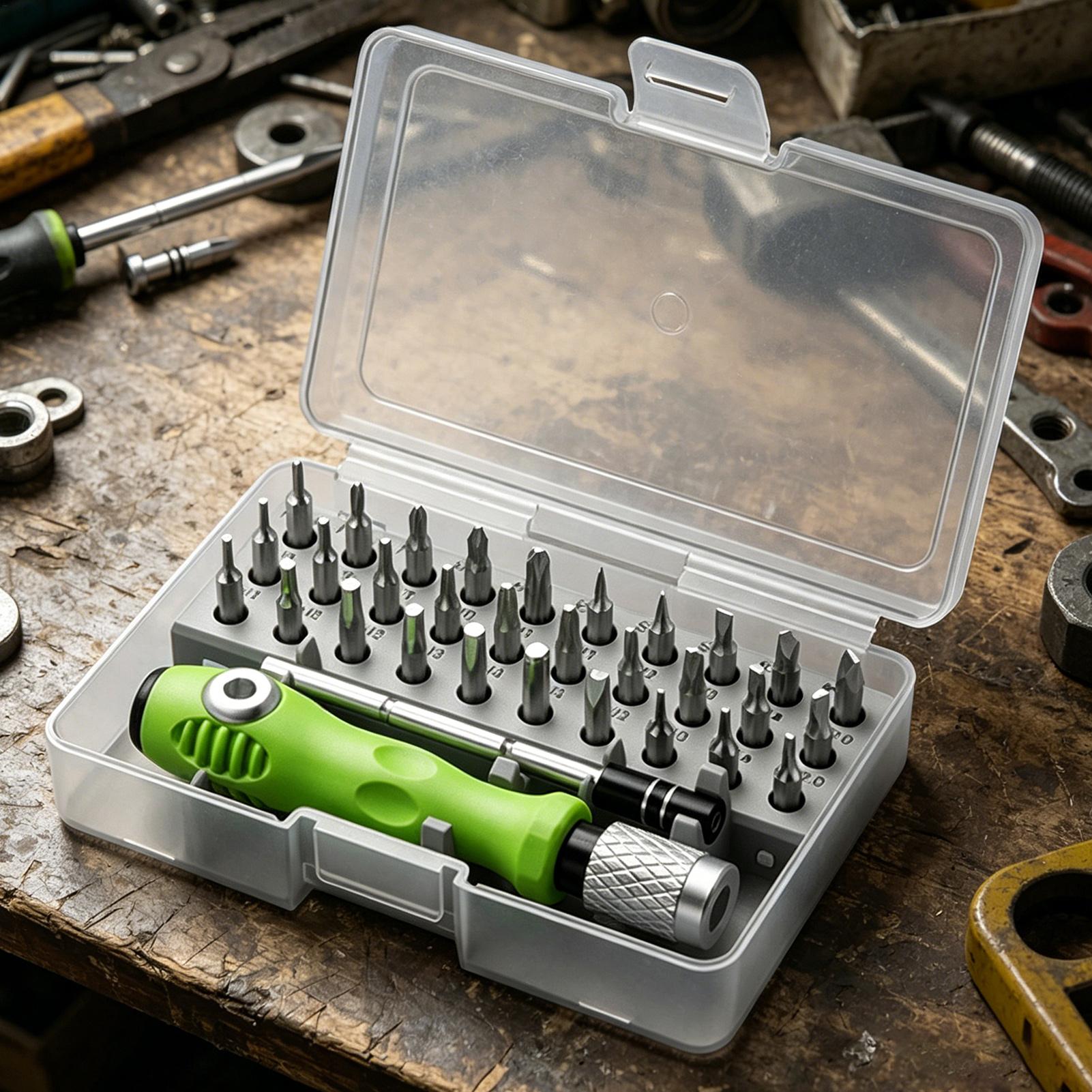 Electronic Gadgets - 32-in-1 precisie schroevendraaierset, multifunctionele handmatige reparatieset
