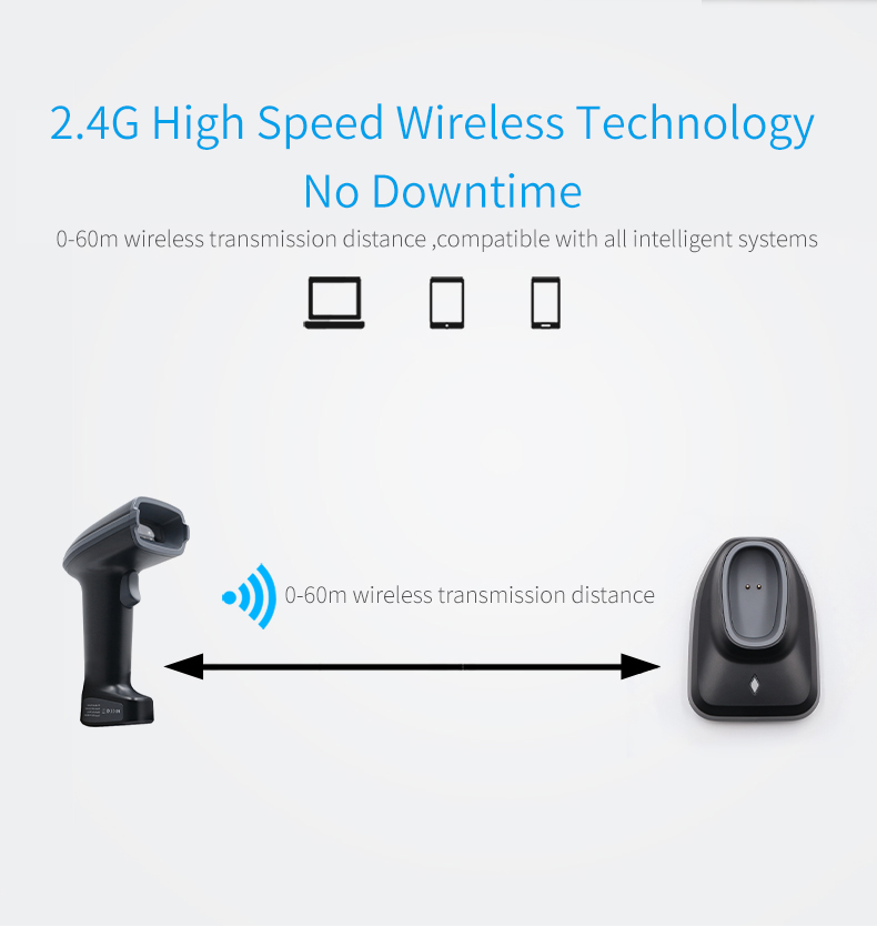 Draadloze barcodescanner met h - Barcode Scanner Wireless recensie en prijs