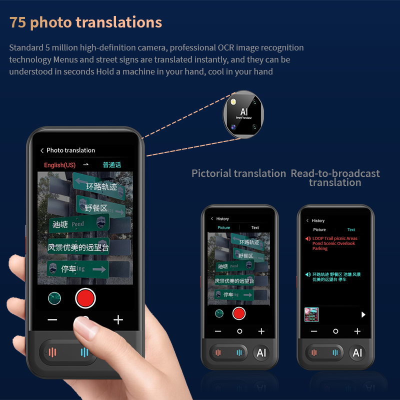 Z16 AI Intelligente Vertaler 4 - Portable Translator Device recensie en prijs