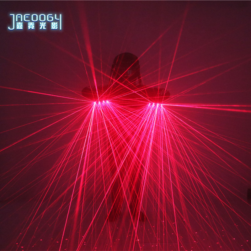 Rode laserhandschoenen voor na - Led Gloves Music recensie en prijs