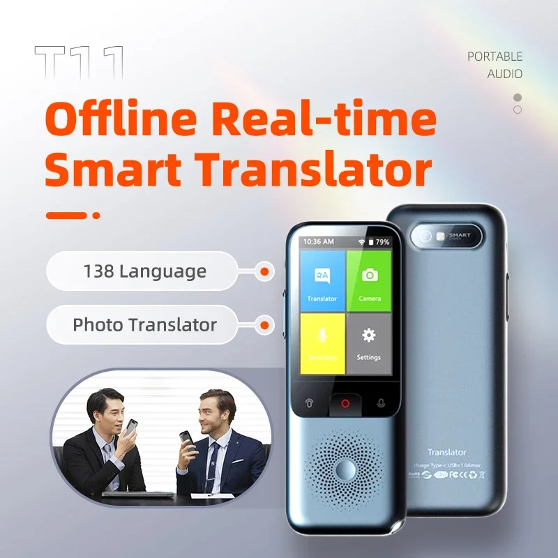 T11 Smart Translator 138 Talen - Portable Translator Device recensie en prijs