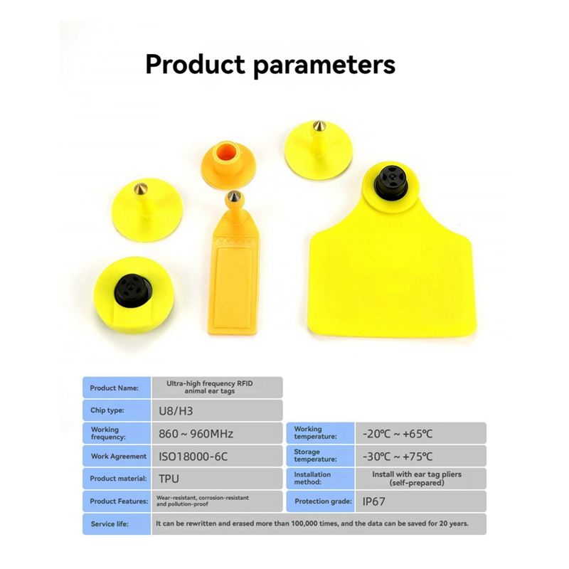 ELECT-100 stuks RFID dierenore - Election Electronics & Gadgets Store Woocommerce Theme recensie en prijs