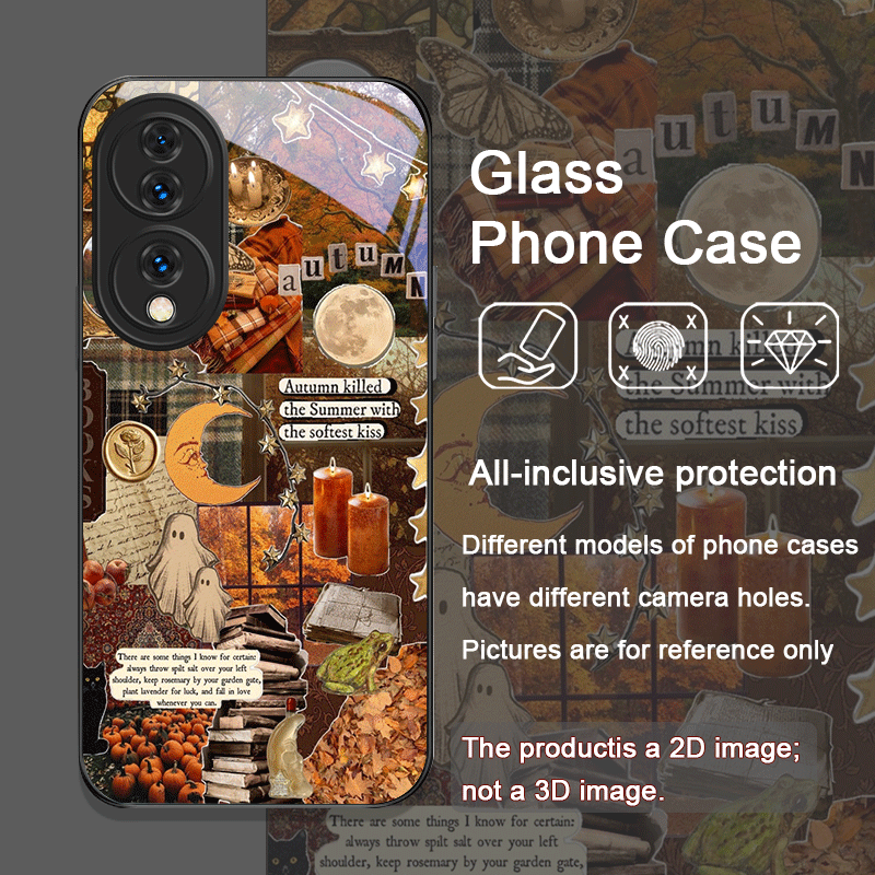 Retro herfstbladeren, pompoen  - Huawei Mate 60 recensie en prijs