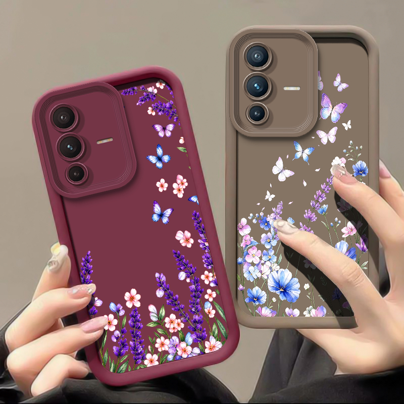 Telefoonhoesje met lavendelvli - Vivo V40 recensie en prijs