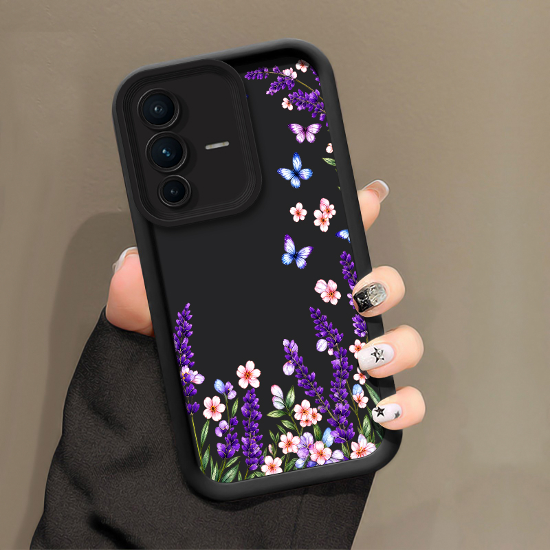 Telefoonhoesje met lavendelvli - Vivo V40 recensie en prijs