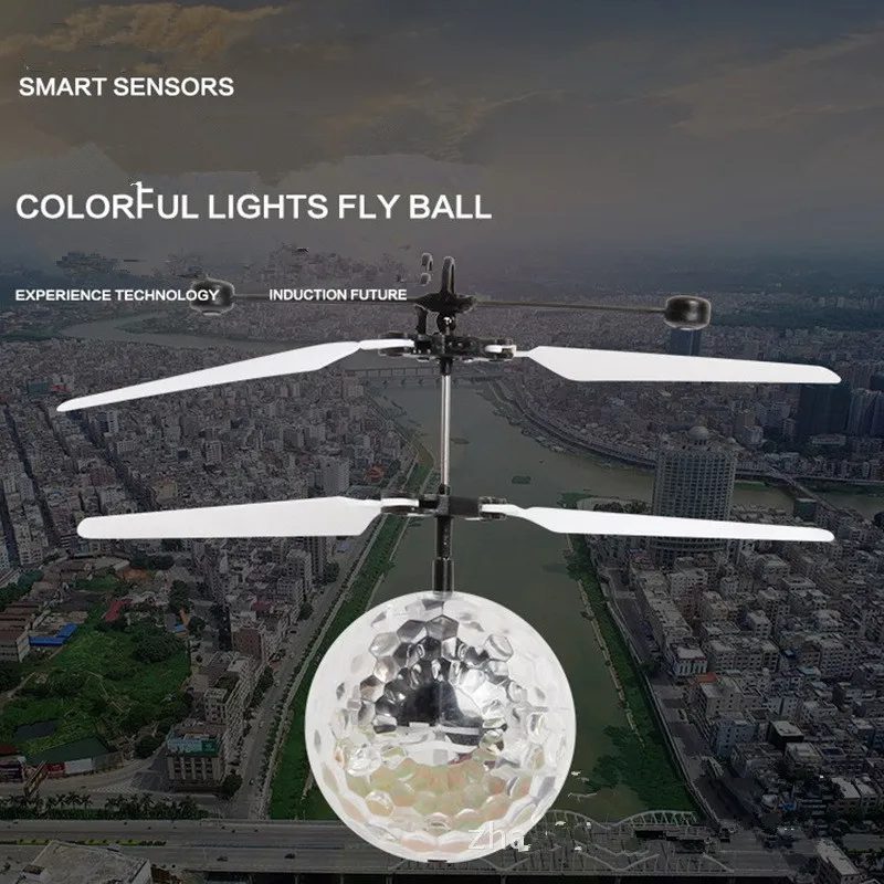 Nieuwe vliegende bal Lichtgeve - New Gadgets Electronic recensie en prijs