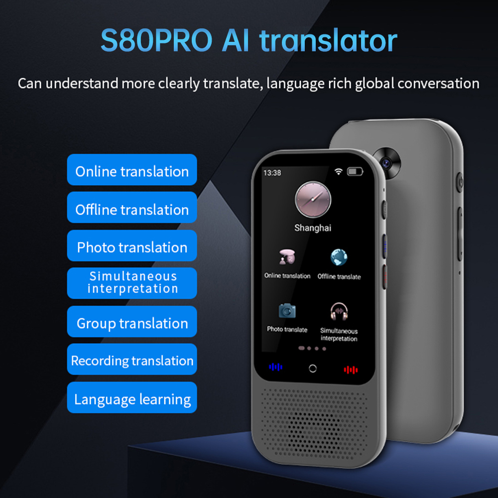 Draagbaar vertaalapparaat met  - Portable Translator Device recensie en prijs