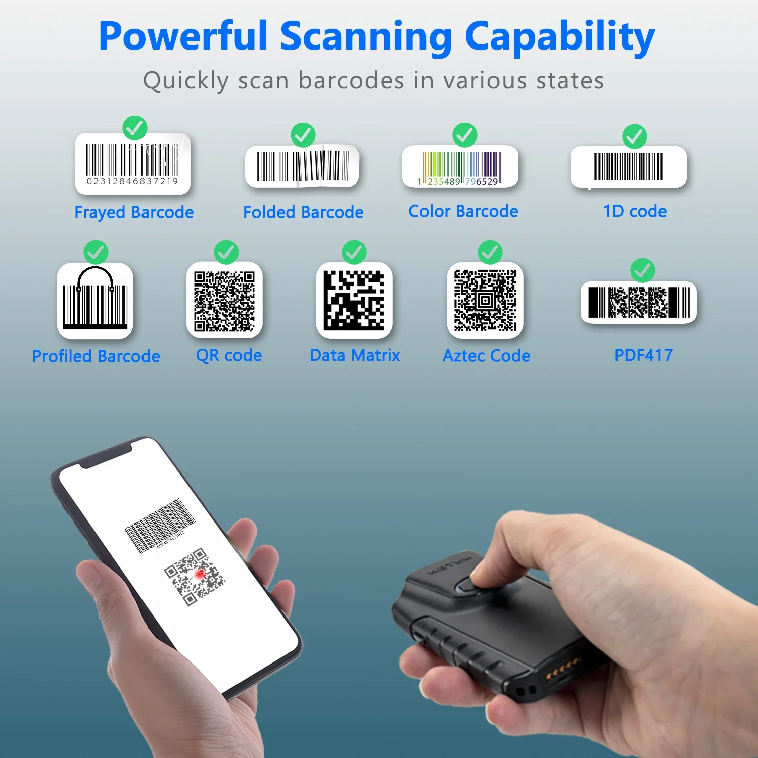 Netum E800 QR-codelezer telefo - Barcode Scanner Wireless recensie en prijs