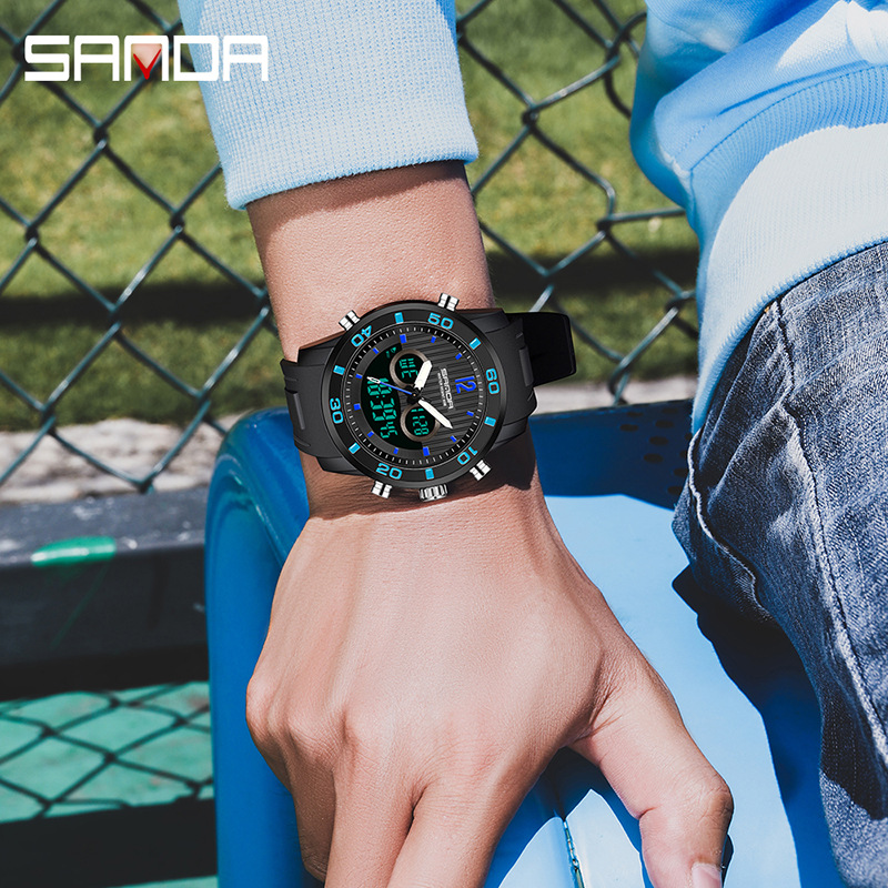 SANDA elektronisch horloge her - Electronic Gift recensie en prijs