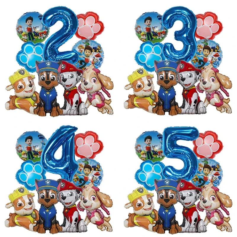 9 stuks Cartoon Paw Patrol Fol - Electronic Gift recensie en prijs