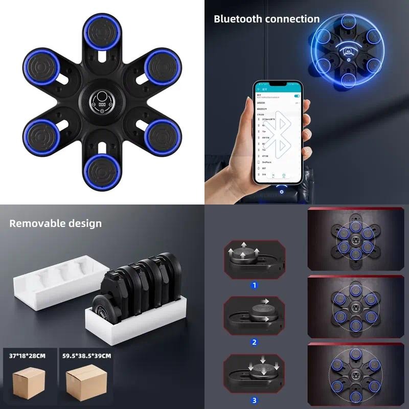 Slimme Muziek Boksmachine, Wan - Led Gloves Music recensie en prijs
