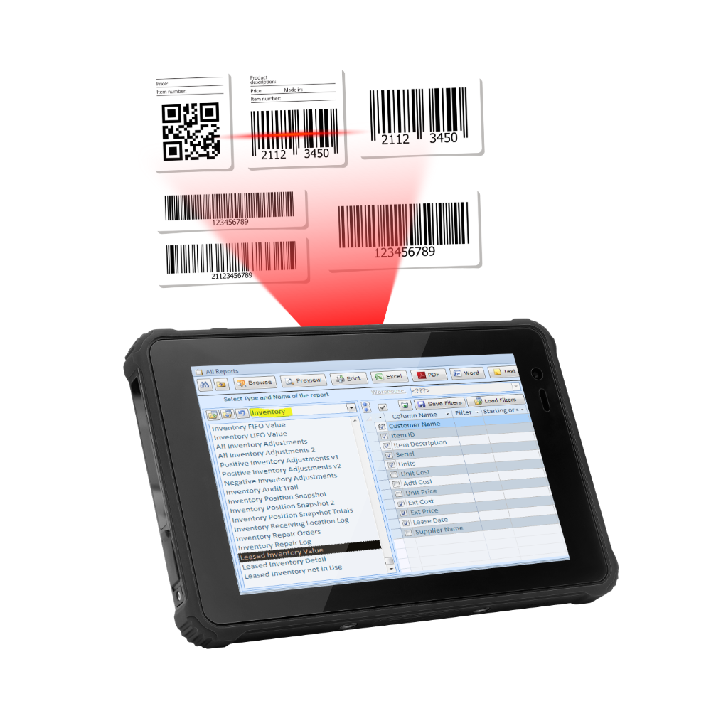 HUGEROCK H81 Factory 8 inch 10 - Barcode Scanner Wireless recensie en prijs